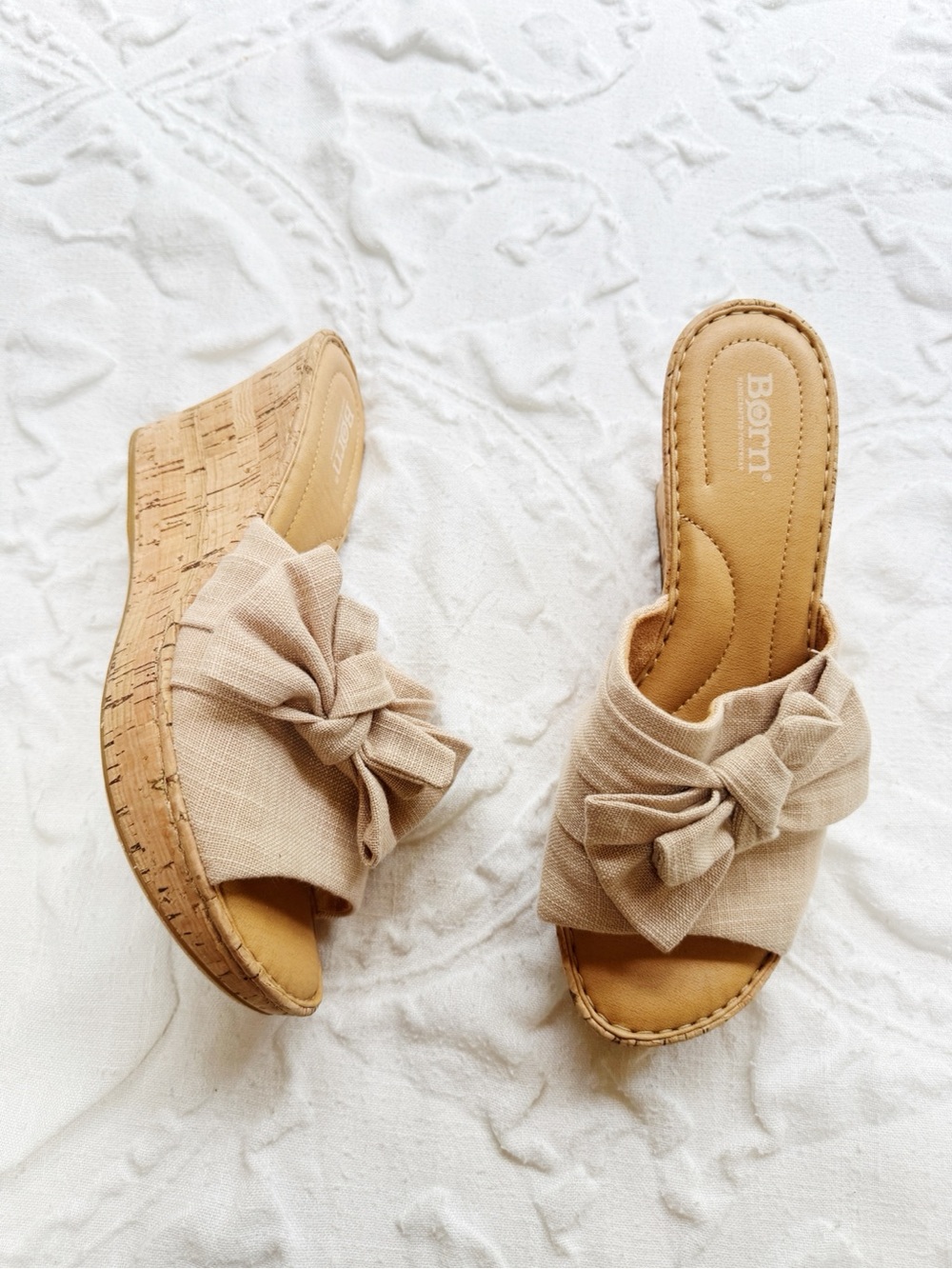 Born Cami Wedge Platform Sandal Size 11 New